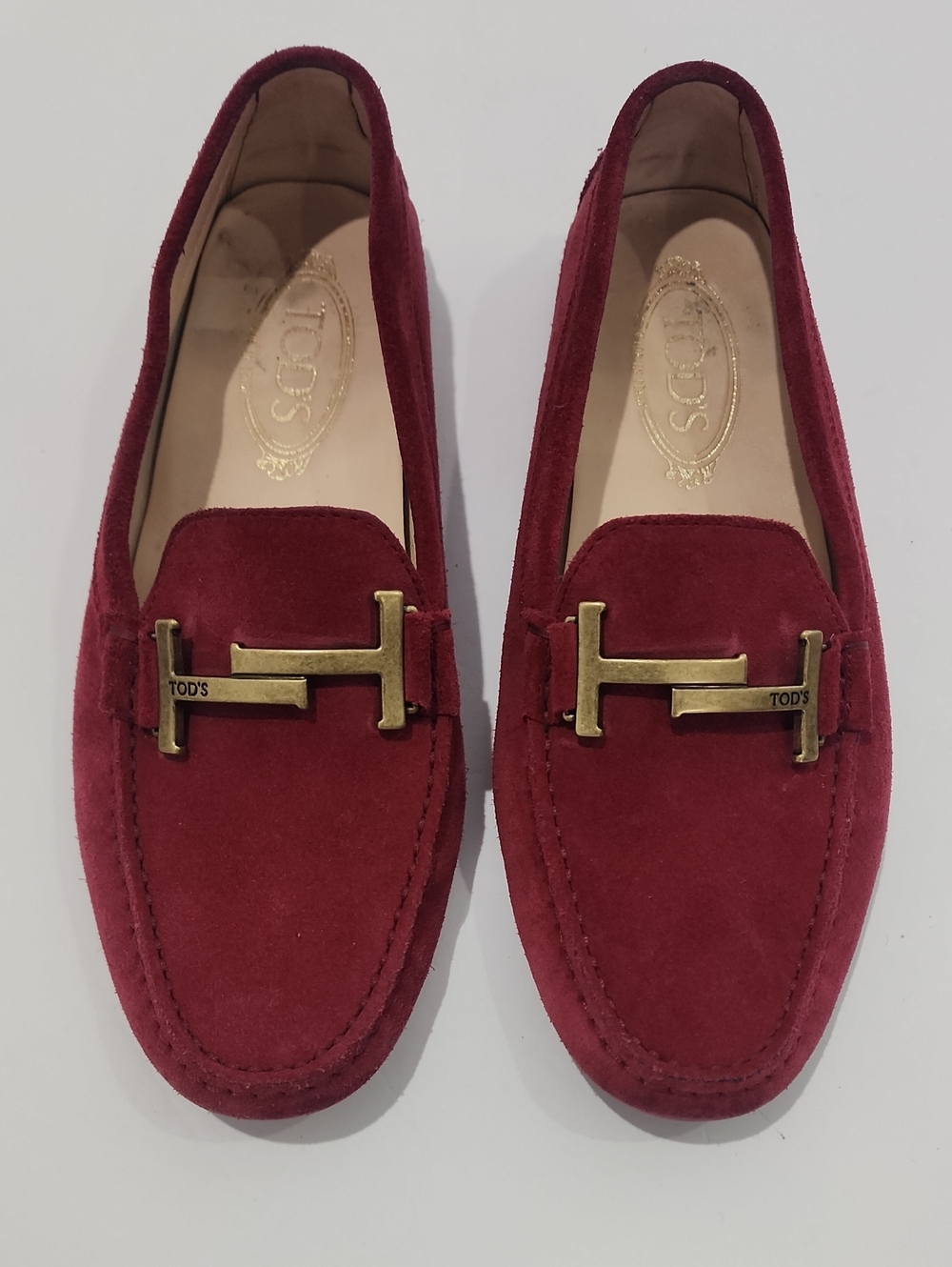 Tod's Suede Driving Loafers